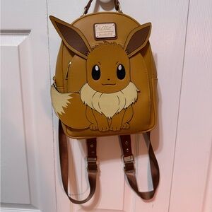 Loungefly Brown Eevee Backpack